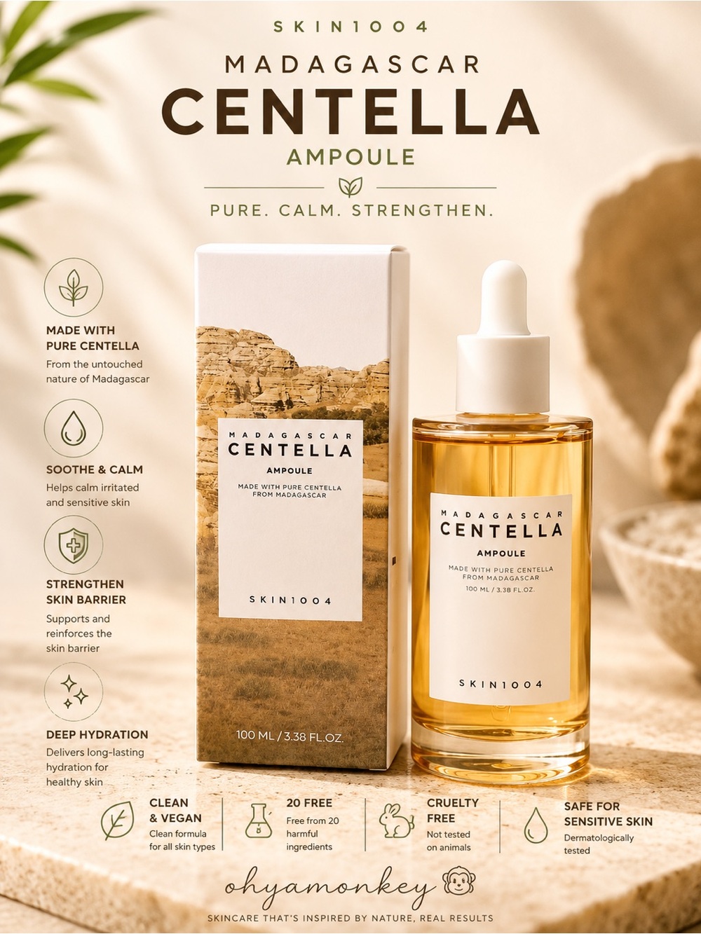 Skin1004 Madagascar Centella Ampoule 100 ml